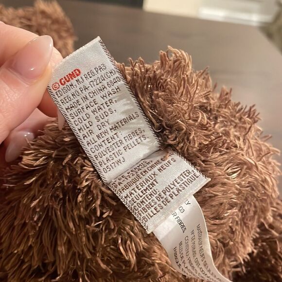 Gund Brickley BRIKL150 GC013BRICK Canada 150 Bear with Canadian Flag EUC 15” - Picture 7 of 9